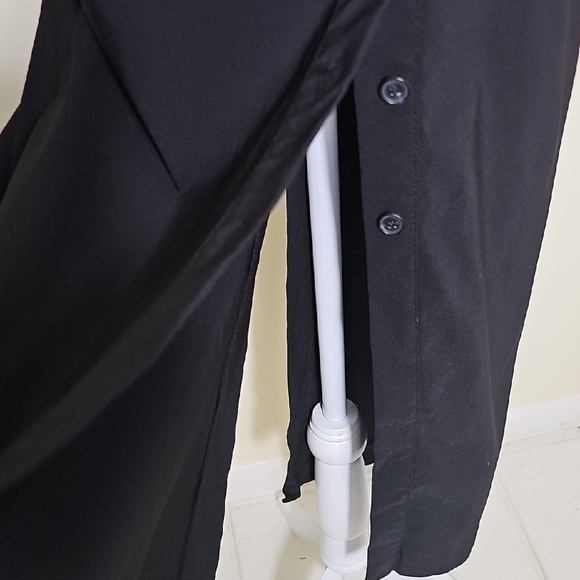 Zara Elegant Black Button-Up Dress Size XS - Picture 5 of 12